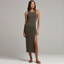 Womens Dylan Knit Maxi Dress WKDR0001 Olive