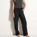 Womens Eleanor Mid-Rise Poplin Pant WWPT0012 Black