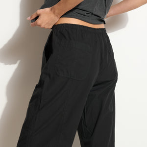 Womens Eleanor Mid-Rise Poplin Pant WWPT0012 Black