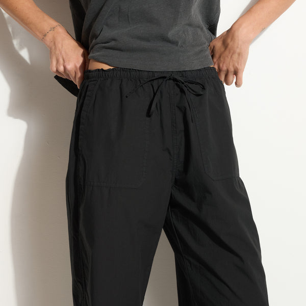 Womens Eleanor Mid-Rise Poplin Pant WWPT0012 Black