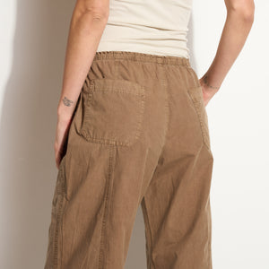 Womens Eleanor Mid-Rise Poplin Pant WWPT0012 Drift