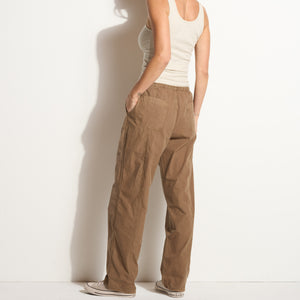 Womens Eleanor Mid-Rise Poplin Pant WWPT0012 Drift