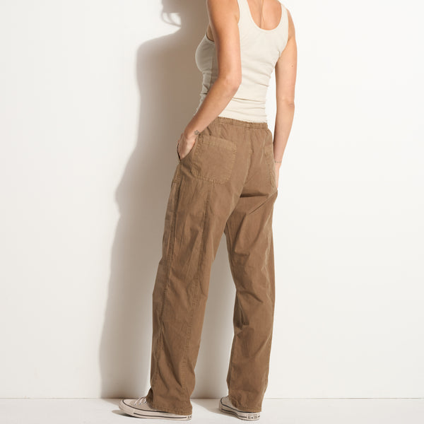 Womens Eleanor Mid-Rise Poplin Pant WWPT0012 Drift