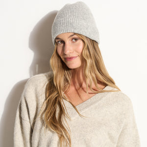 Womens River Knitt Cuff Beanie AWHA0005 Fieldstone Melange O S
