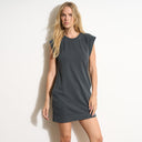 Womens Estelle Cap-Sleeve Raglan Heritage Dress WKDR0003 Blue Dusk