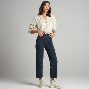 Womens Fay Utility Camp Shirt WWTP0011 Bone