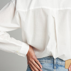 Womens Fay Utility Camp Shirt WWTP0011 White