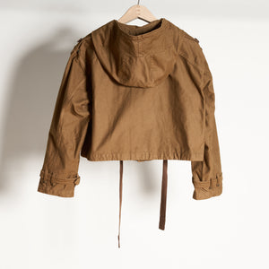 Womens Finnian Hooded Utility Jacket WWOW0004 Olive Wood