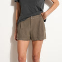 Womens Grayson Linen Short WWSR0003 Sparrow