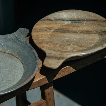 Hand Carved Marble Tray