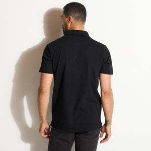 Mens Henderson Short Sleeve Polo MKTP0010RS Black