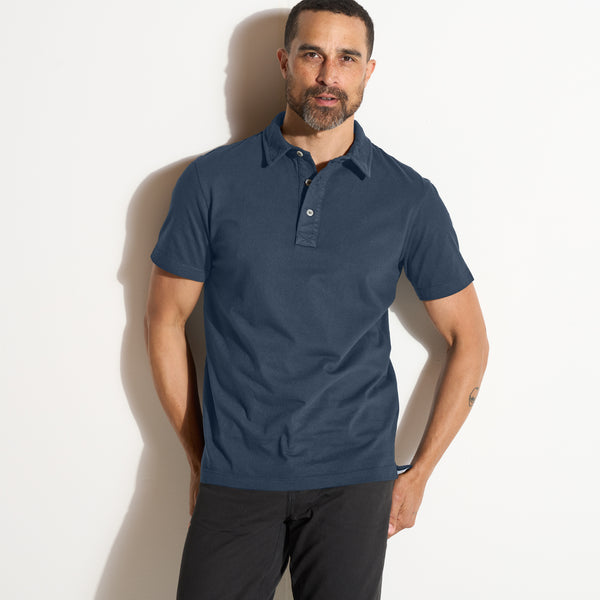 Mens Henderson Short Sleeve Polo MKTP0010RS Seaport