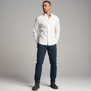 Mens Henrick Oxford Shirt MWTP0019 White