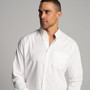 Mens Henrick Oxford Shirt MWTP0019 White