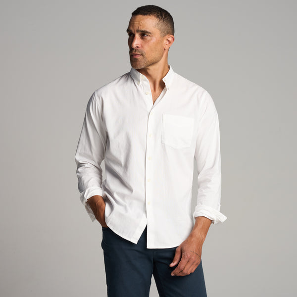 Mens Henrick Oxford Shirt MWTP0019 White