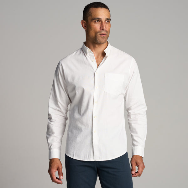 Mens Henrick Oxford Shirt MWTP0019 White