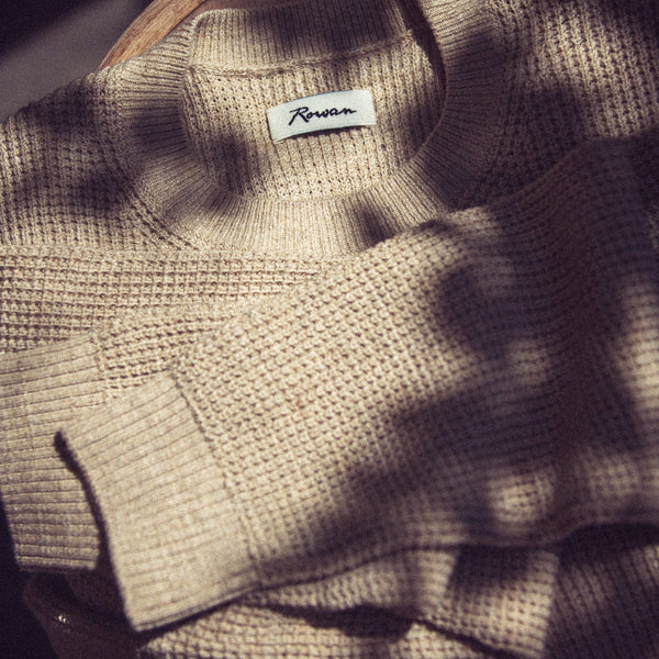 Colton Waffle Crewneck Sweater