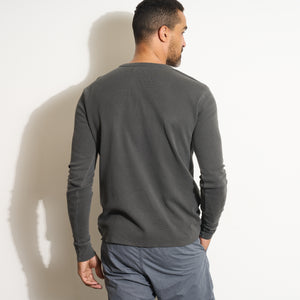 Mens Idyllwild Long Sleeve Thermal MKTP0008 Faded Black