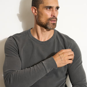Mens Idyllwild Long Sleeve Thermal MKTP0008 Faded Black