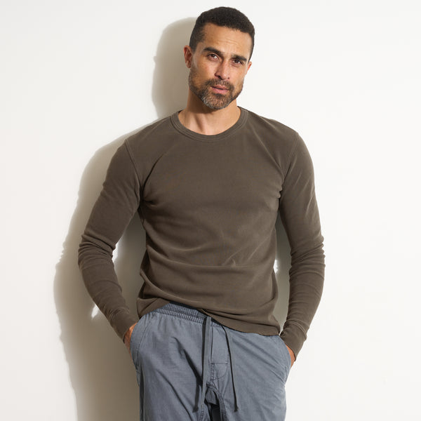 Mens Idyllwild Long Sleeve Thermal MKTP0008 Hickory