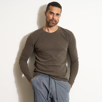 Mens Idyllwild Long Sleeve Thermal MKTP0008 Hickory