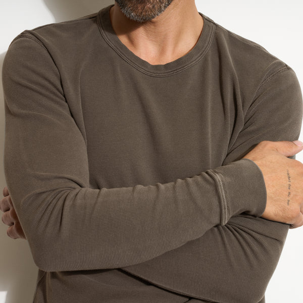 Mens Idyllwild Long Sleeve Thermal MKTP0008 Hickory
