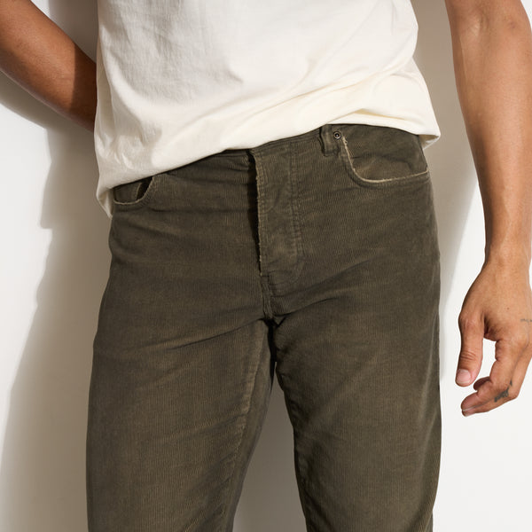 Mens JD 5 Pocket Corduroy Pant MWPT0004 Hickory