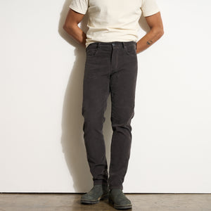 Mens JD 5 Pocket Corduroy Pant MWPT0004 Washed Black