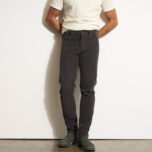 Mens JD 5 Pocket Corduroy Pant MWPT0004 Washed Black