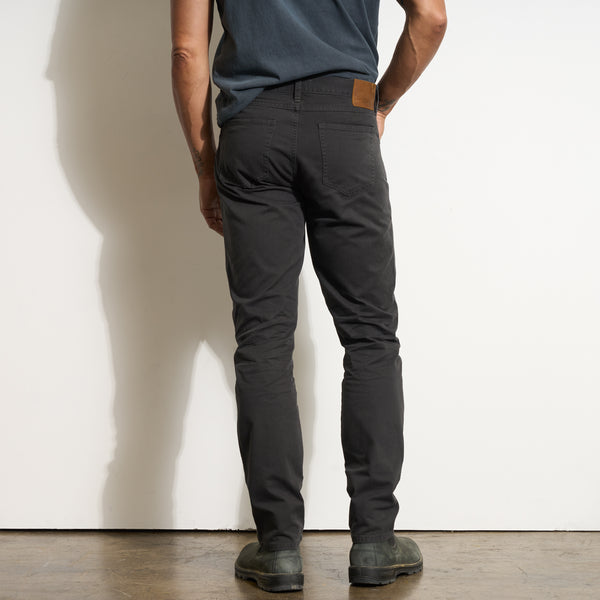 Mens JD 5 Pocket Twill Pant MWPT0007 Faded Black