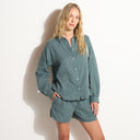 Womens Joan Top WWTP0006 Pueblo Blue