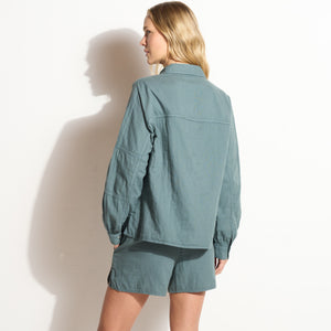 Womens Joan Top WWTP0006 Pueblo Blue