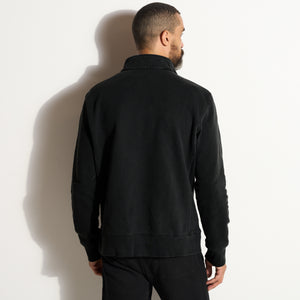 Mens Jake Half Zip Sweatshirt MKLT0004 Black