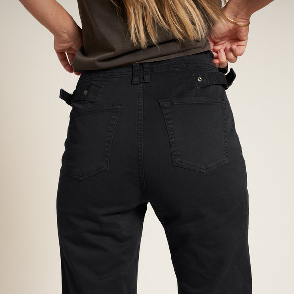 Womens Jalen Utility Trouser WWPT0003 Washed Black