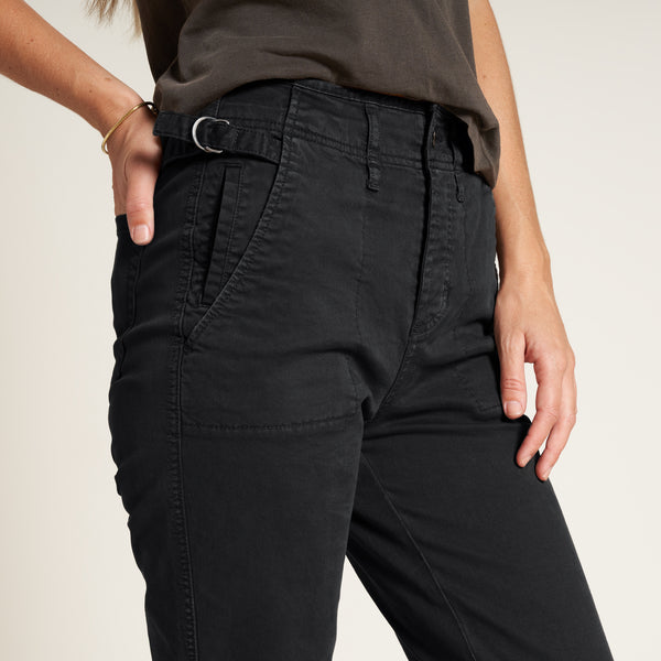 Womens Jalen Utility Trouser WWPT0003 Washed Black