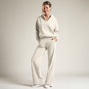Womens Avery Classic Terry Hoodie WKLT0005 Oat