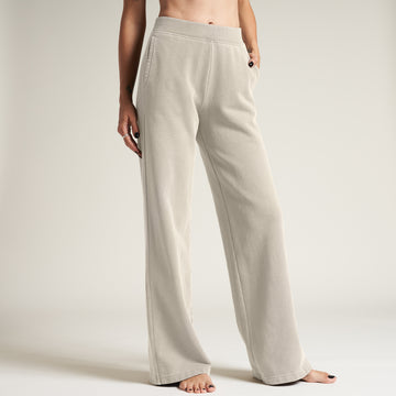 Jenny Wide-Leg Terry Sweatpant