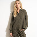 Womens Joan Top WWTP0006 Olive