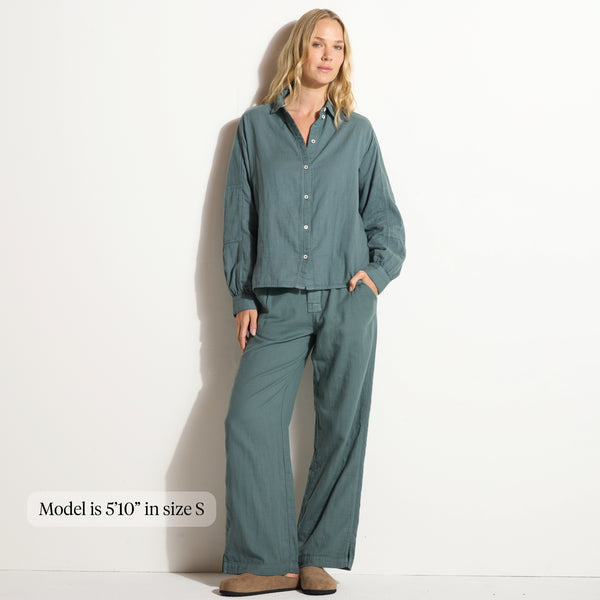 Womens Joan Top WWTP0006 Pueblo Blue