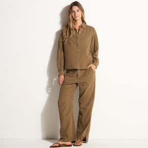 Womens Joan Top WWTP0006 Umber