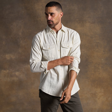 Leeds Double Layer Cotton Gauze Shirt