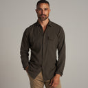 Mens Leeds Double Layer Cotton Gauze Shirt MWTP0010 Olive