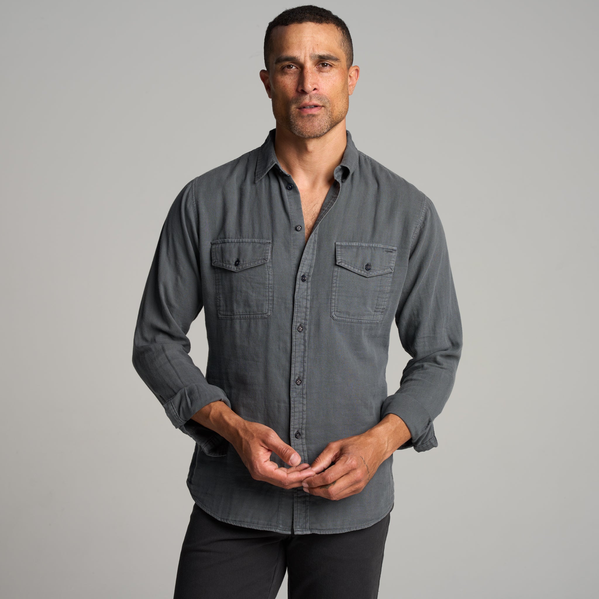 Leeds Double Layer Cotton Gauze Shirt – Rowan