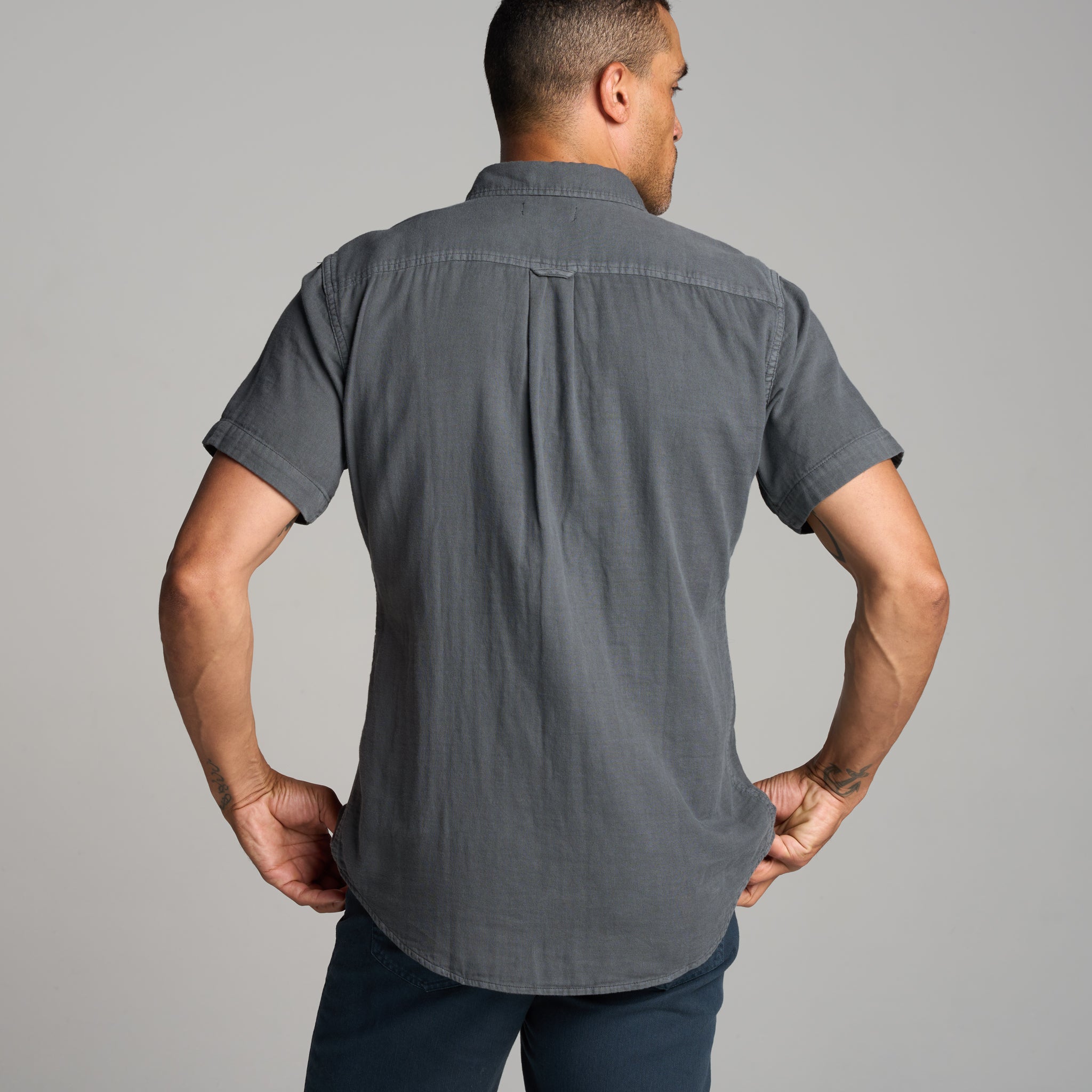 Leeds Cotton Gauze Short Sleeve Shirt – Rowan Leeds Cotton Gauze Short Sleeve Shirt – Rowan