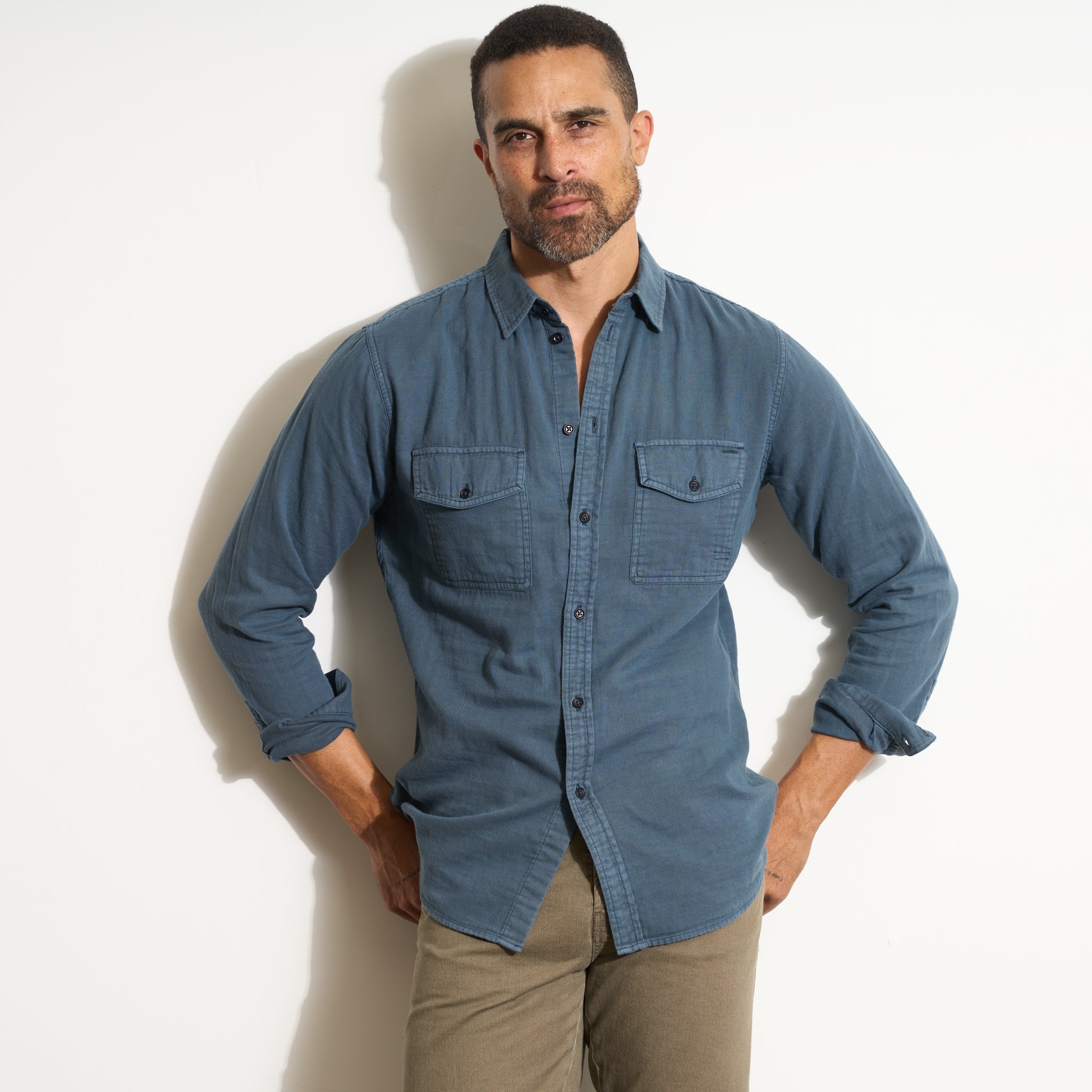 Leeds Double Layer Cotton Gauze Shirt – Rowan