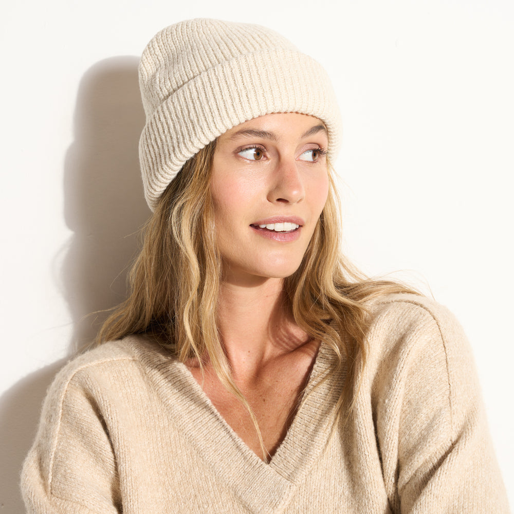 Lennox Double-Rolled Beanie