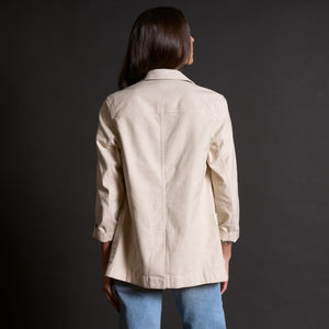 Womens Lowen Oversized Blazer WWBZ0002 Bone