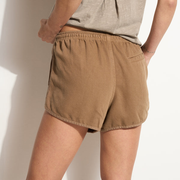 Womens Milo Drape Denim Twill Rec Short WWSR0005 Drift