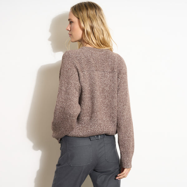 Womens Marfa Crew Neck Sweater WSTP0002 Mountain Ridge Melange
