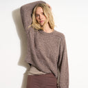 Womens Marfa Crew Neck Sweater WSTP0002 Mountain Ridge Melange